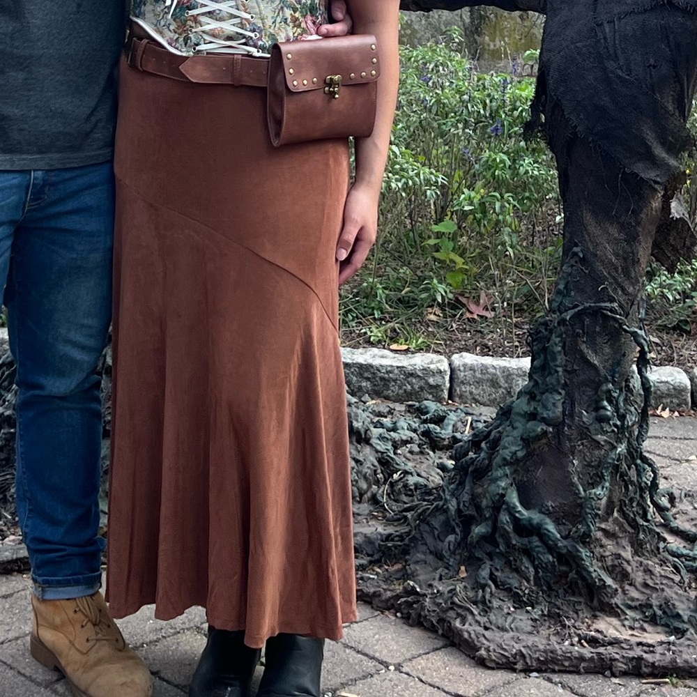 Renassiance Long Skirt. SMALL- Stretchable Material! Beautiful material